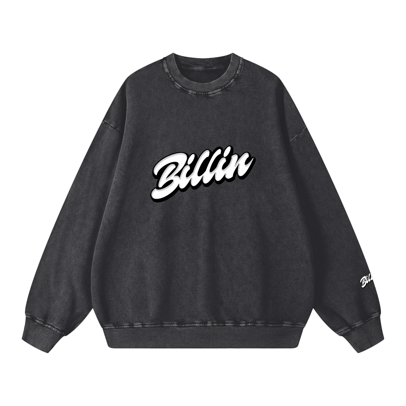Snow Washed Oversized Sweatshirt
